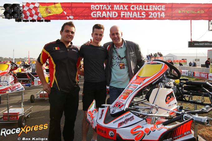 Christophe Raymakers, Max Timmermans en Rudi Timmermans